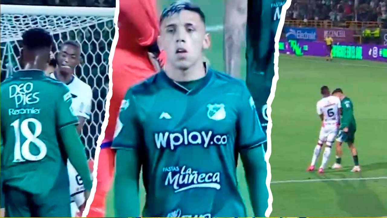 deportivo cali emiliano rodriguez expulsado fortaleza liga betplay