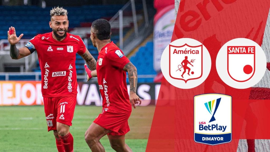 donde ver america de cali santa fe liga betplay