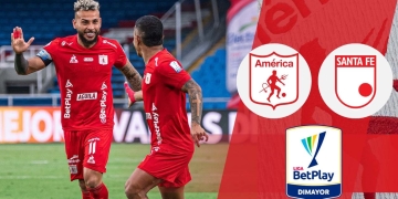 donde ver america de cali santa fe liga betplay