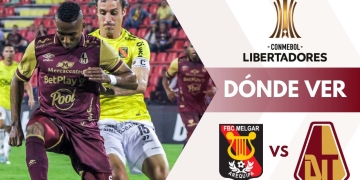 donde ver tolima melgar libertadores tv online
