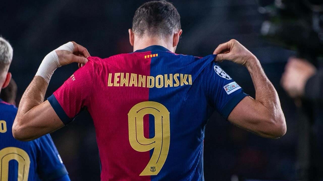 goleadores de laliga espana 2024 25 record lewandowski