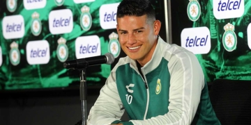 James Rodríguez es la figura de los Panzas Verdes