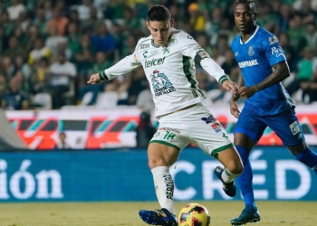 James Rodríguez dio un precioso pase para el primer gol