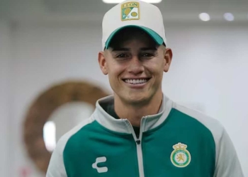 Disparadas están las ventas de la camiseta de James en México