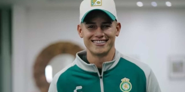 Disparadas están las ventas de la camiseta de James en México