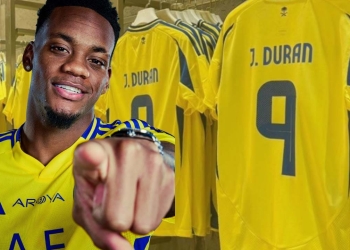 jhon duran camiseta al nassr arabia