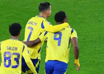 jhon duran cristiano ronaldo al nassr festejo