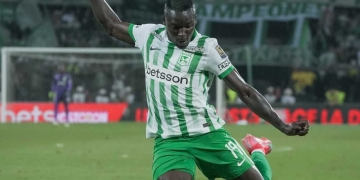 Kevin Viveros tuvo su noche soñada en Atlético Nacional