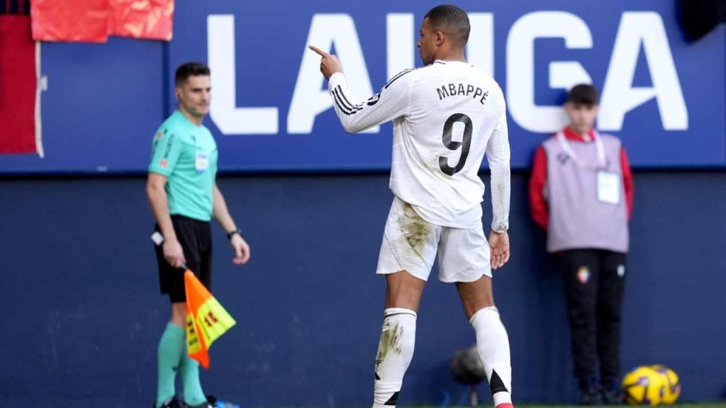 Kylian Mbappé anota su gol 25 en la temporada con Real Madrid