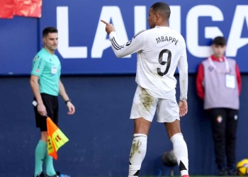 Kylian Mbappé anota su gol 25 en la temporada con Real Madrid