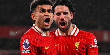 luis diaz liverpool premier league goles asistencias