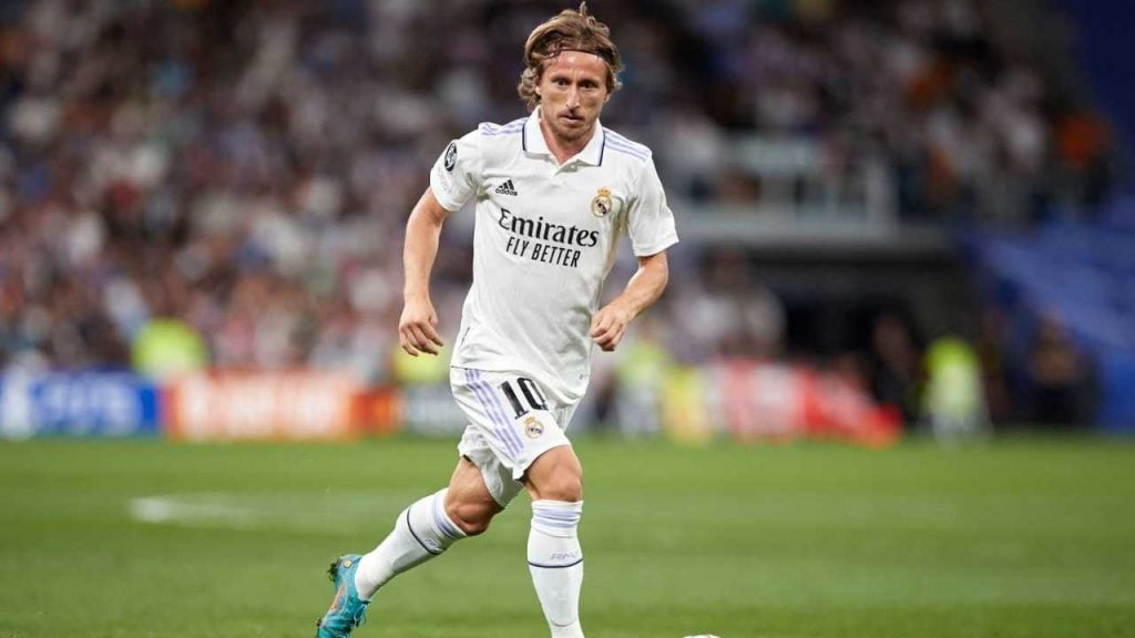 Luka Modrić recibió cerrada ovación del público del Real Madrid en el Santiago Bernabéu