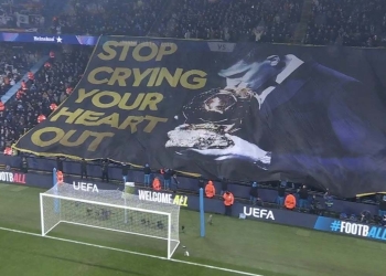 manchester city fans mensaje vinicius real madrid champions league balon de oro