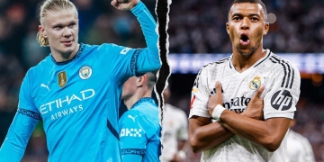 manchester city real madrid champions league haaland mbappe