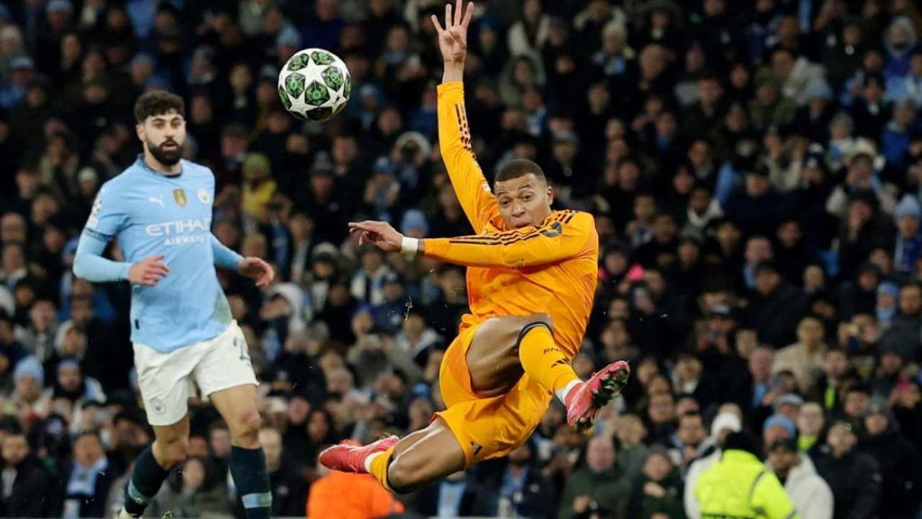 Kylian Mbappé consiguió el empate parcial contra El City