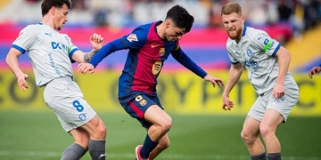 posiciones laliga fc barcelona alaves jornada 22