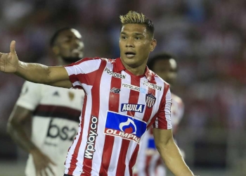 Teo Gutiérrez es el tercer máximo goleador de Junior de Barranquilla