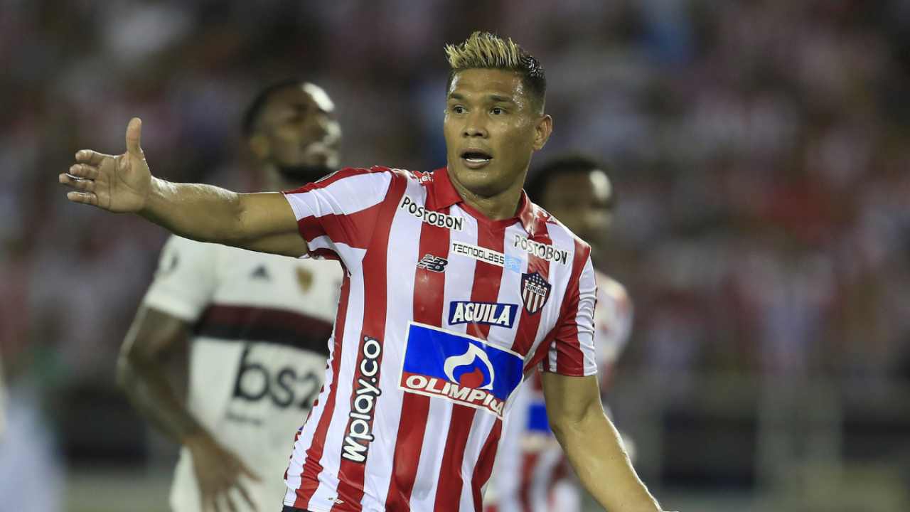 Teo Gutiérrez es el tercer máximo goleador de Junior de Barranquilla