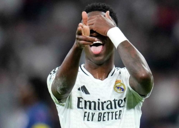 Para Vinícius fue una serie especial contra Manchester City