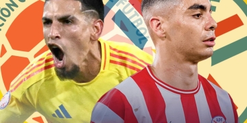 duelos Colombia vs Paraguay