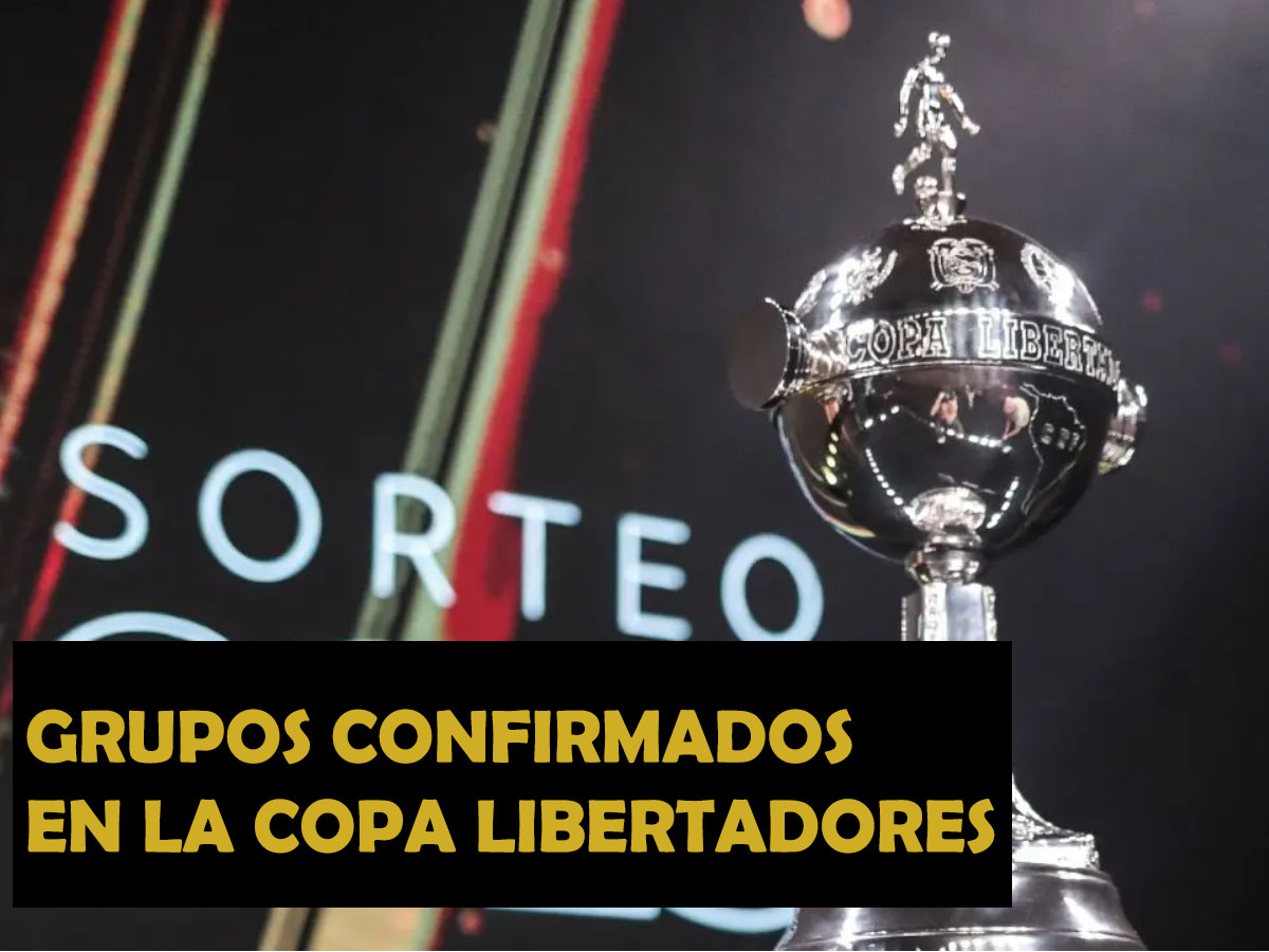 Grupos confirmados en la Copa Libertadores 2025