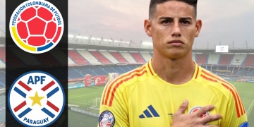 James Rodríguez será titular en el duelo entre Selección Colombia vs. Paraguay