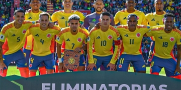 Selección Colombia necesita 4 a 6 puntos para asegurar su clasificación a la Copa Mundial.