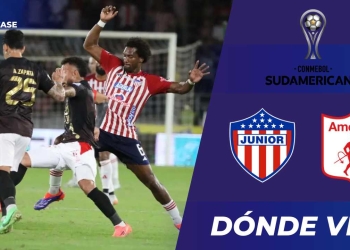 Revisa dónde ver HOY Junior vs América de Cali por Copa Sudamericana