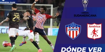 Revisa dónde ver HOY Junior vs América de Cali por Copa Sudamericana