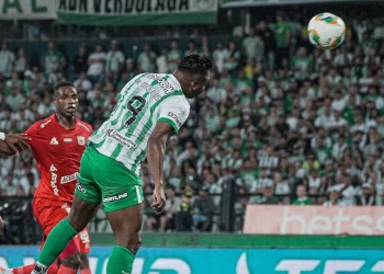 Con certero cabezazo, Alfredo Morelos le dio el triunfo a Atlético Nacional sobre América de Cali