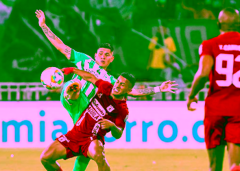 Todo dado para una linda noche de fútbol en el Atanasio entre Nacional y América
