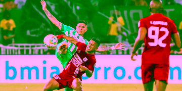 Todo dado para una linda noche de fútbol en el Atanasio entre Nacional y América