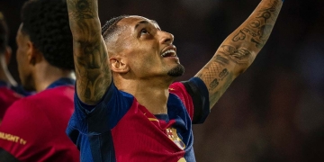 barcelona raphinha goleador champions league record cristiano ronaldo