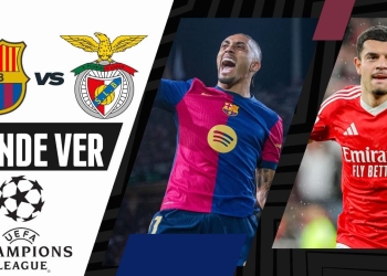 barcelona vs benfica champions league donde ver octavos de final tv online