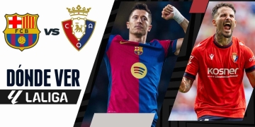 barcelona vs osasuna donde ver partido laliga tv online