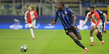 En uno de los grandes juegos de la jornada, Internazionale se impuso al Feyenoord