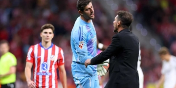 En el pasado, Thibaut Courtois estuvo bajo las órdenes de Diego Simeone en el Atlético de Madrid