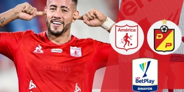 donde ver america de cali vs deportivo pereira liga betplay 2025 tv online