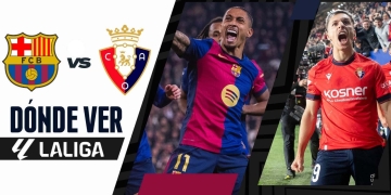 donde ver barcelona osasuna laliga tv online espana