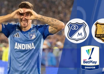 donde ver millonarios aguilas doradas liga betplay 2025 tv online