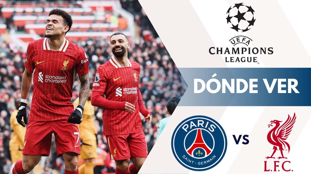 donde ver psg vs liverpool champions league 2025