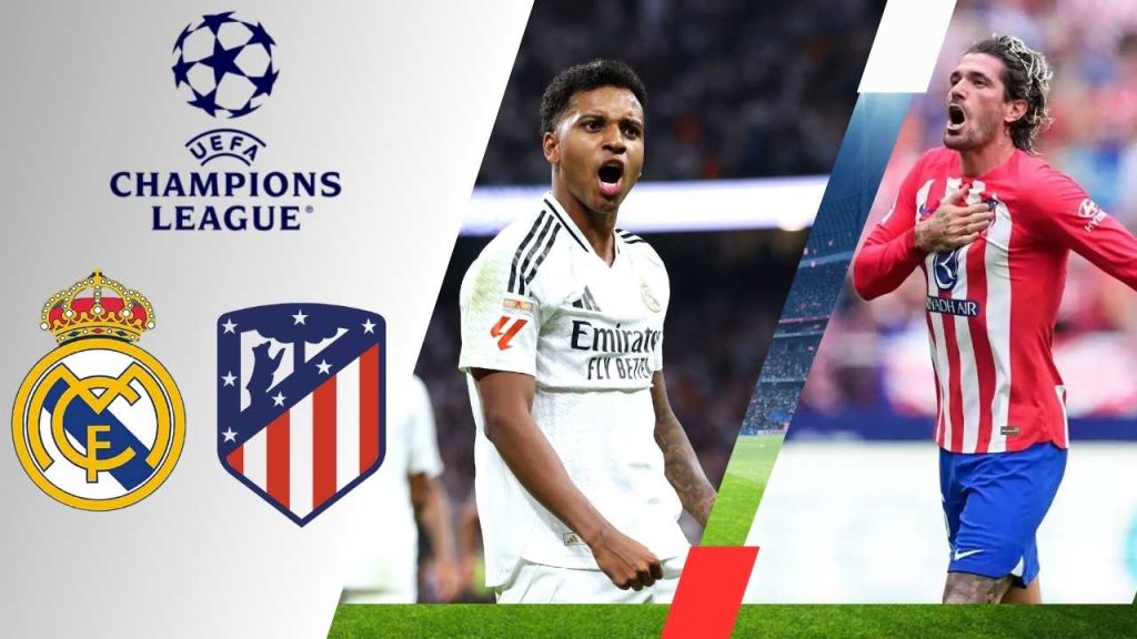 Revisa Dónde Ver HOY en Vivo Real Madrid vs Atlético de Madrid por Champions