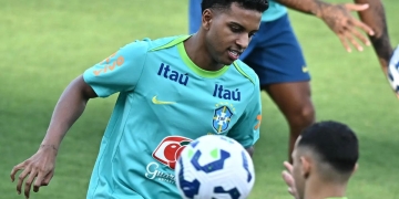 Entrenamiento de Brasil