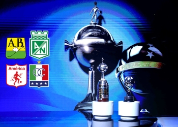 Equipos de la Liga BetPlay en Copa Libertadores y Sudamericana.