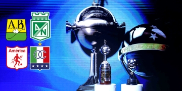 Equipos de la Liga BetPlay en Copa Libertadores y Sudamericana.