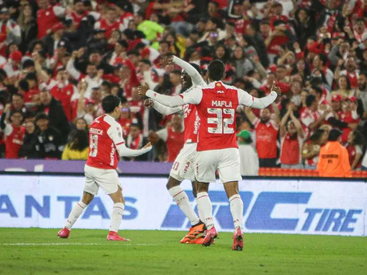 Fecha 10 Liga BetPlay: Independiente Santa Fe venció a Millonarios.