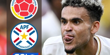 Gol Caracol Colombia vs Paraguay