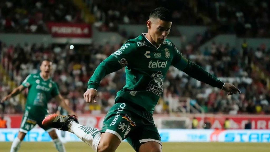 james rodriguez club leon necaxa liga mx 2025