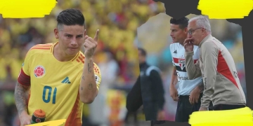 James Rodríguez estuvo bajo las órdenes de Dorival en el segundo semestre de 2023