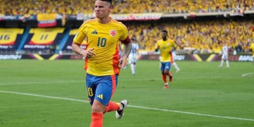 James espera recuperar el idilio que siempre ha mantenido con los hinchas en el estadio Metropolitano